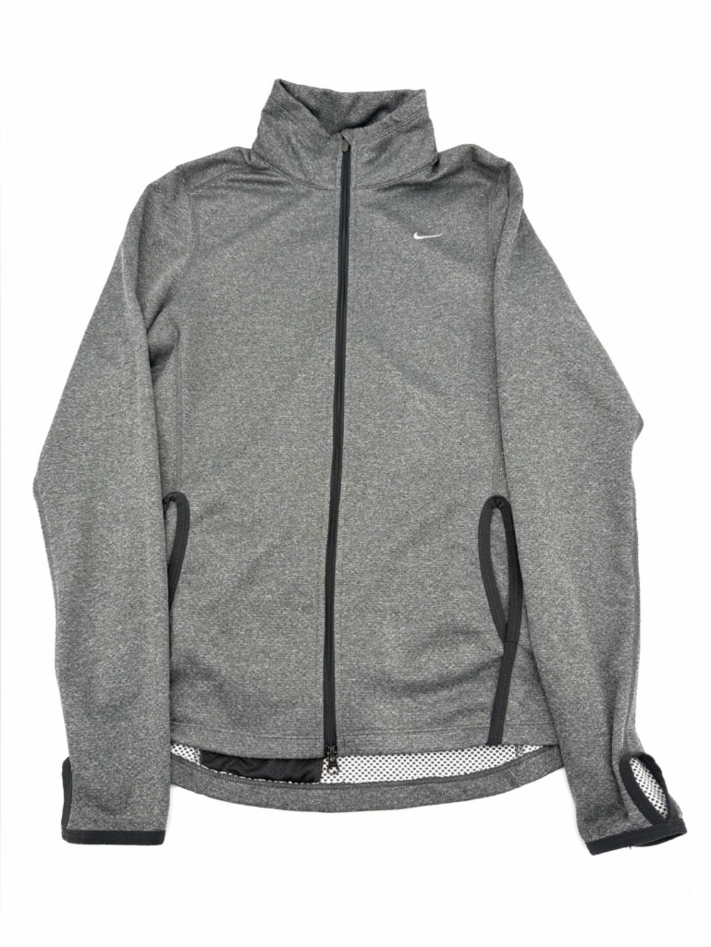 Nike Women's Full Zip Dri-Fit Jacket Small S Running Active Stretch Pockets